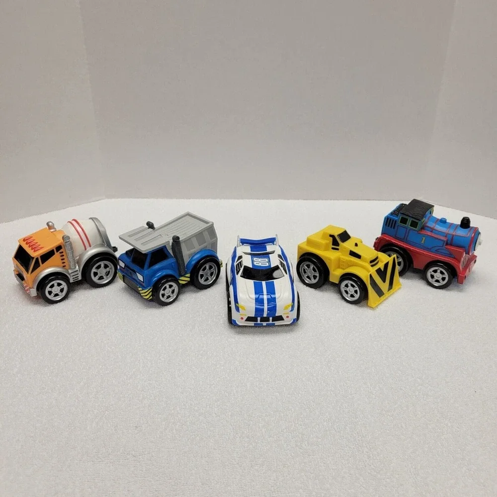Set of‎ 5 2014 Galaxy Kids Pull Back and Go 5 different vehicles